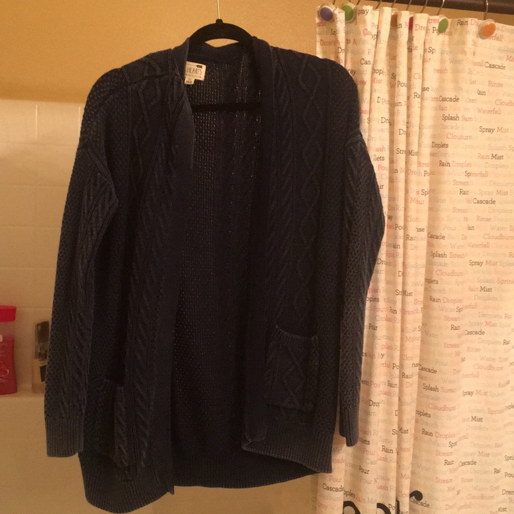 PACSUN la hearts vintage cardigan